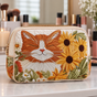 Soft Apple | Handmade Padded Make-Up Bag