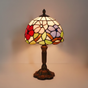 ROSAVIA | COLOURED TIFFANY STYLE LAMP | Handmade