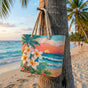 Tropical Spirit | Handmade Quilted Beach Bag
