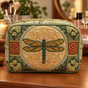 Dragonfly Muse | Handmade Padded Make-Up Bag