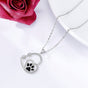 Infinite Love Paw Necklace - Connected Forever | Handmade