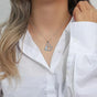 Silver necklace with 'Loyal Companion' heart pendant | Handmade