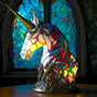 Luna | Magical Unicorn Lamp | Handmade