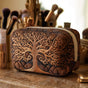 Family Tree | Handmade Padded Make-Up Bag