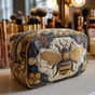 Decorative Bee | Handmade Padded Make-Up Bag