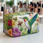 Moving Flowers | Handmade Padded Make-Up Bag