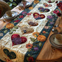 Hearts in Bloom | Handmade Quilted Table Runner