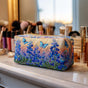 Blue Pattern | Handmade Padded Make-Up Bag