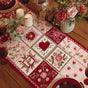 Hearts and Roses | Handmade Quilted Table Runner