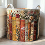 Literary Garden | Handmade Quilted Laundry Basket