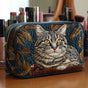 Light Moustache | Handmade Padded Make-Up Bag