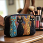 Dreamy Cat | Handmade Padded Make-Up Bag
