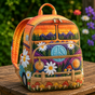 Quilted Boho Rucksack – Dreams in the Sunset