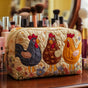 Decorative Chicken | Handmade Padded Make-Up Bag