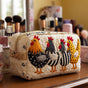 Cute Hen | Handmade Padded Make-Up Bag