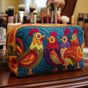 Cute Hen | Handmade Padded Make-Up Bag