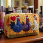 Decorative Chicken | Handmade Padded Make-Up Bag