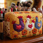 Chicken Shape | Handmade Padded Make-Up Bag