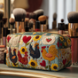 Chicken Shape | Handmade Padded Make-Up Bag