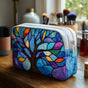 Tree of Life | Handmade Padded Make-Up Bag