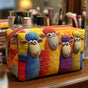 Colourful Pattern | Handmade Padded Make-Up Bag