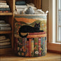 Cozy Laundry Basket | Handmade Quilted Laundry Basket