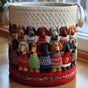 Dachshund Parade | Handmade Quilted Laundry Basket