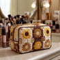 Bright Sun | Handmade Padded Make-Up Bag