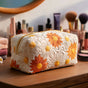 Floral Design | Handmade Padded Make-Up Bag