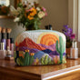 Desert Sunrise | Handmade Padded Make-Up Bag