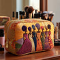 Delicate Pattern | Handmade Padded Make-Up Bag