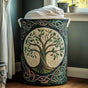 Tree of Life | Handmade Quilted Laundry Basket