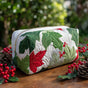Festive Evergreen | Handmade Padded Make-Up Bag