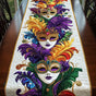 Carnival Masks | Handmade Quilted Table Runner
