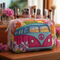 Floral Mini | Handmade Padded Make-Up Bag