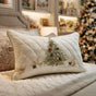 Snowy Refuge | Handmade Padded Cushion Cover