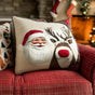 Frosty Evening | Handmade Padded Cushion Cover