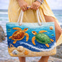 Tropical Turtle | Handmade Quilted Beach Bag