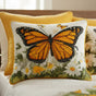 Monarch Meadow | Handmade Padded Cushion Cover