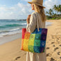 Paw Print Patch | Handmade Quilted Beach Bag