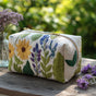 Delicate Grass | Handmade Padded Make-Up Bag