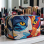 Gold Eyes | Handmade Padded Make-Up Bag