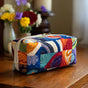 Retro Waves | Handmade Padded Make-Up Bag