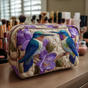 Delicate Hummingbird | Handmade Padded Make-Up Bag