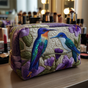Delicate Hummingbird | Handmade Padded Make-Up Bag