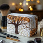Tree Leaves | Handmade Padded Make-Up Bag