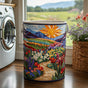 Song of the Meadow | Handmade Quilted Laundry Basket