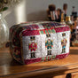 Cheerful Nutcracker | Handmade Padded Make-Up Bag