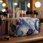 Midnight Purple | Handmade Padded Make-Up Bag