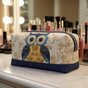 Mystical Feathers | Handmade Padded Make-Up Bag
